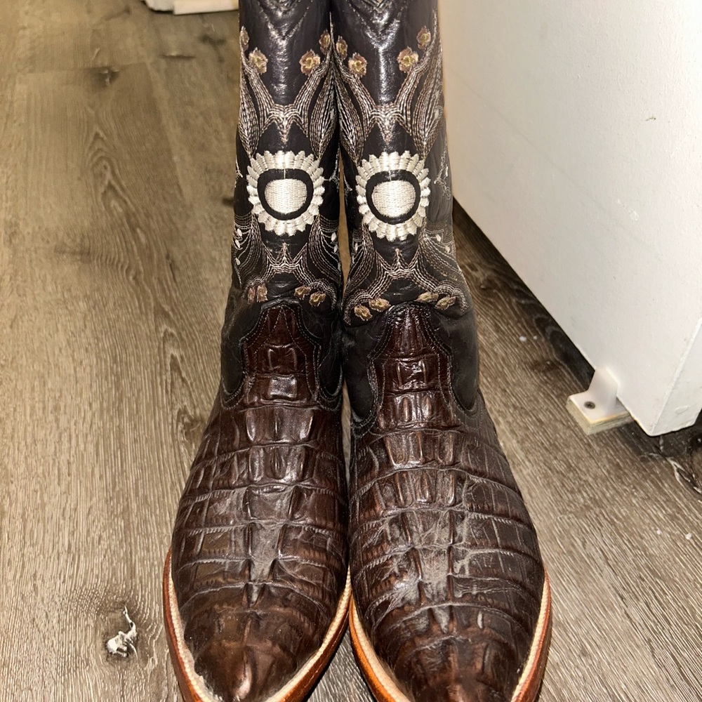 Rogers Genuine Alligator Boots